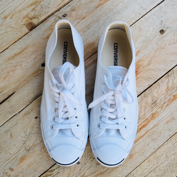 converse jack purcell white canvas